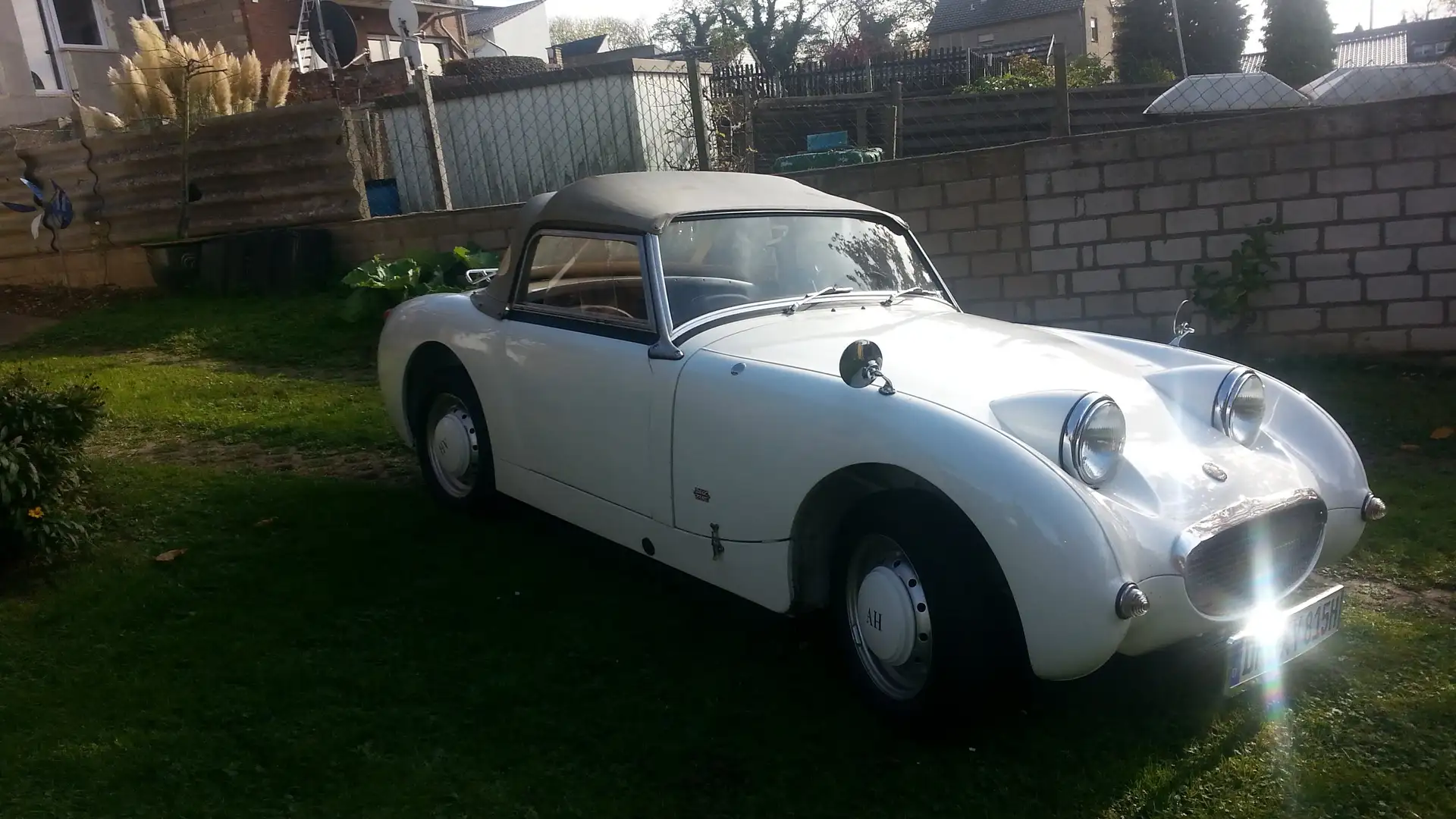 Austin-Healey Sprite Englischer Roadster Weiß - 1