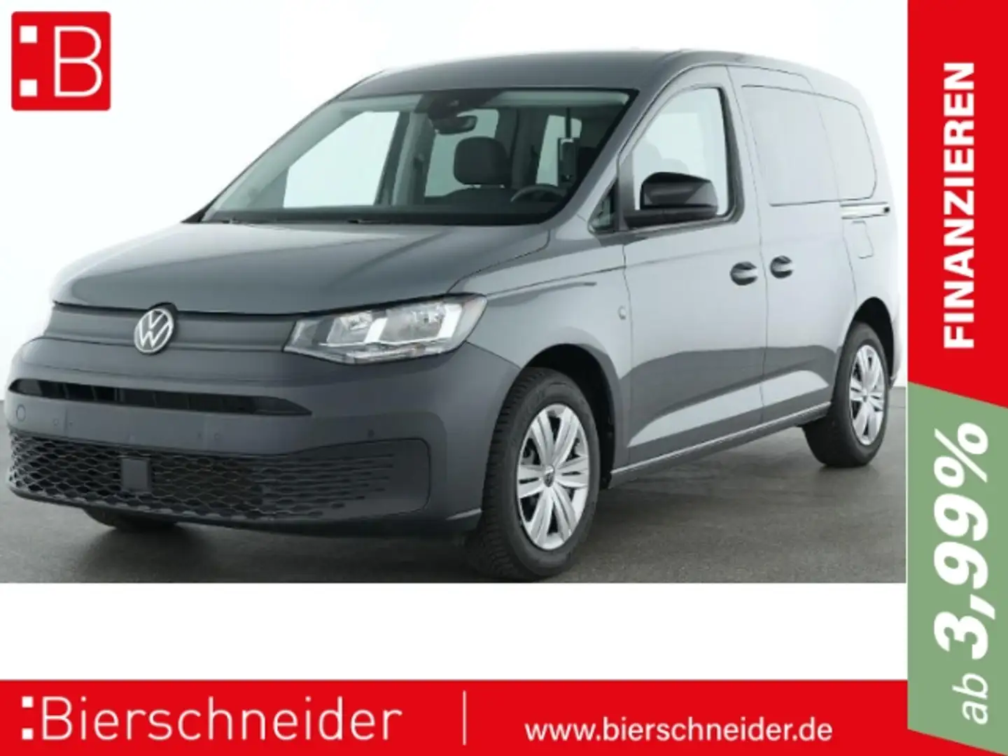 Volkswagen Caddy 1.5 TSI AHK NAVI REAR VIEW SHZ Grau - 1