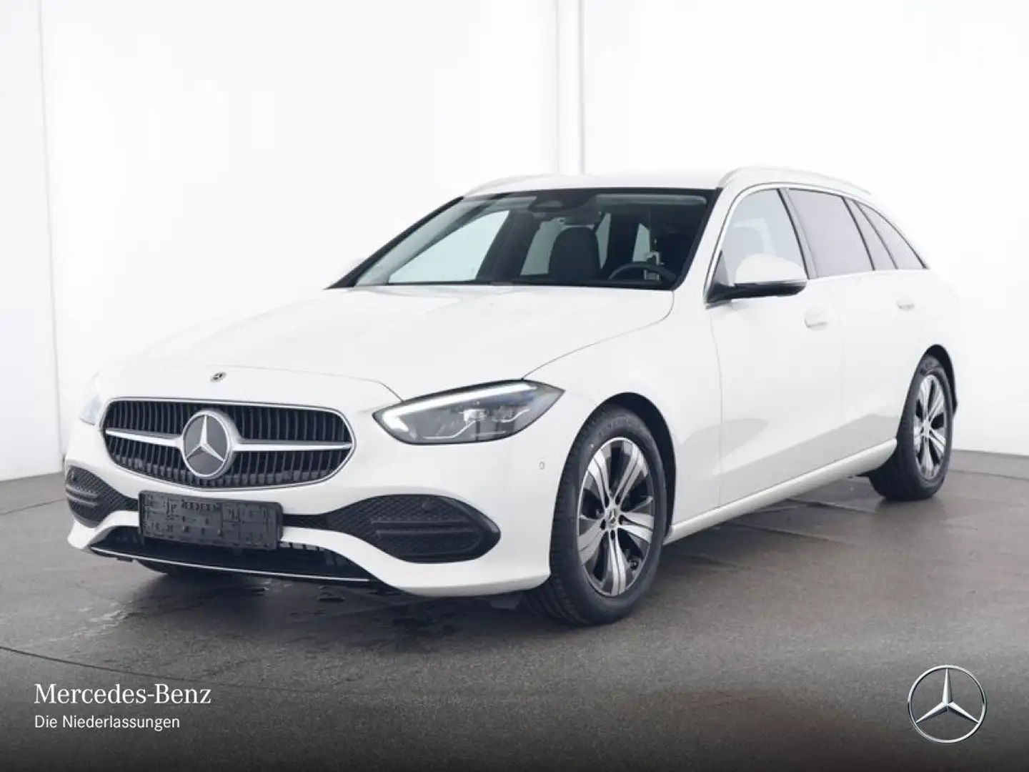 Mercedes-Benz C 180 T AVANTG+AHK+LED+KAMERA+TOTW+KEYLESS+9G Weiß - 2