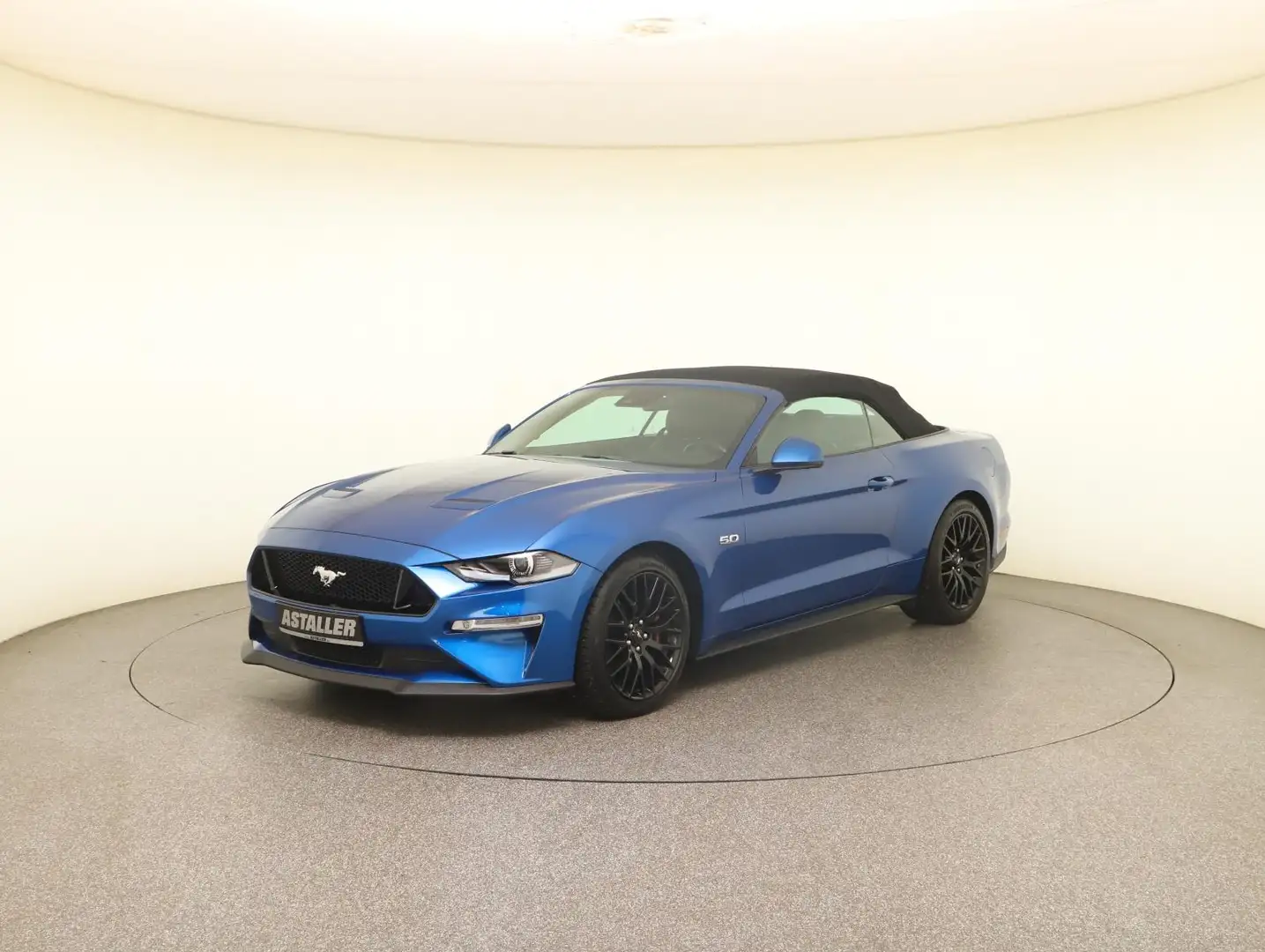 Ford Mustang 5.0 V8 Convertible GT Cabrio Premiump. 2 Bleu - 2