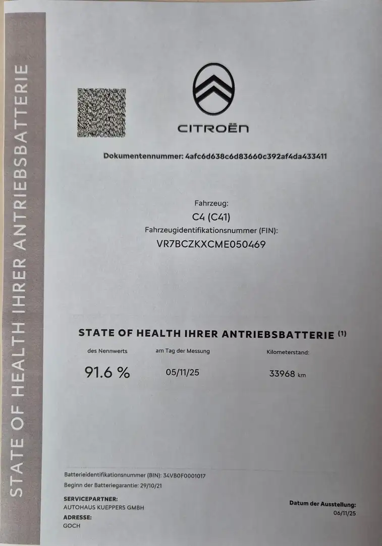 Citroen C4 e-C4 136 SHINE Orange - 2