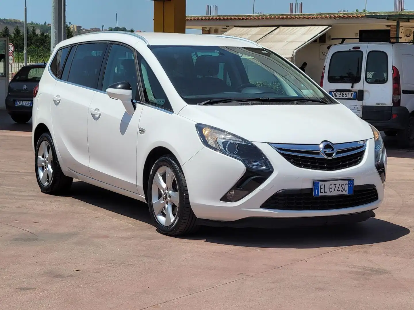 Opel Zafira Tourer Tourer 1.6 T EcoM 150CV Cosmo Blanc - 1