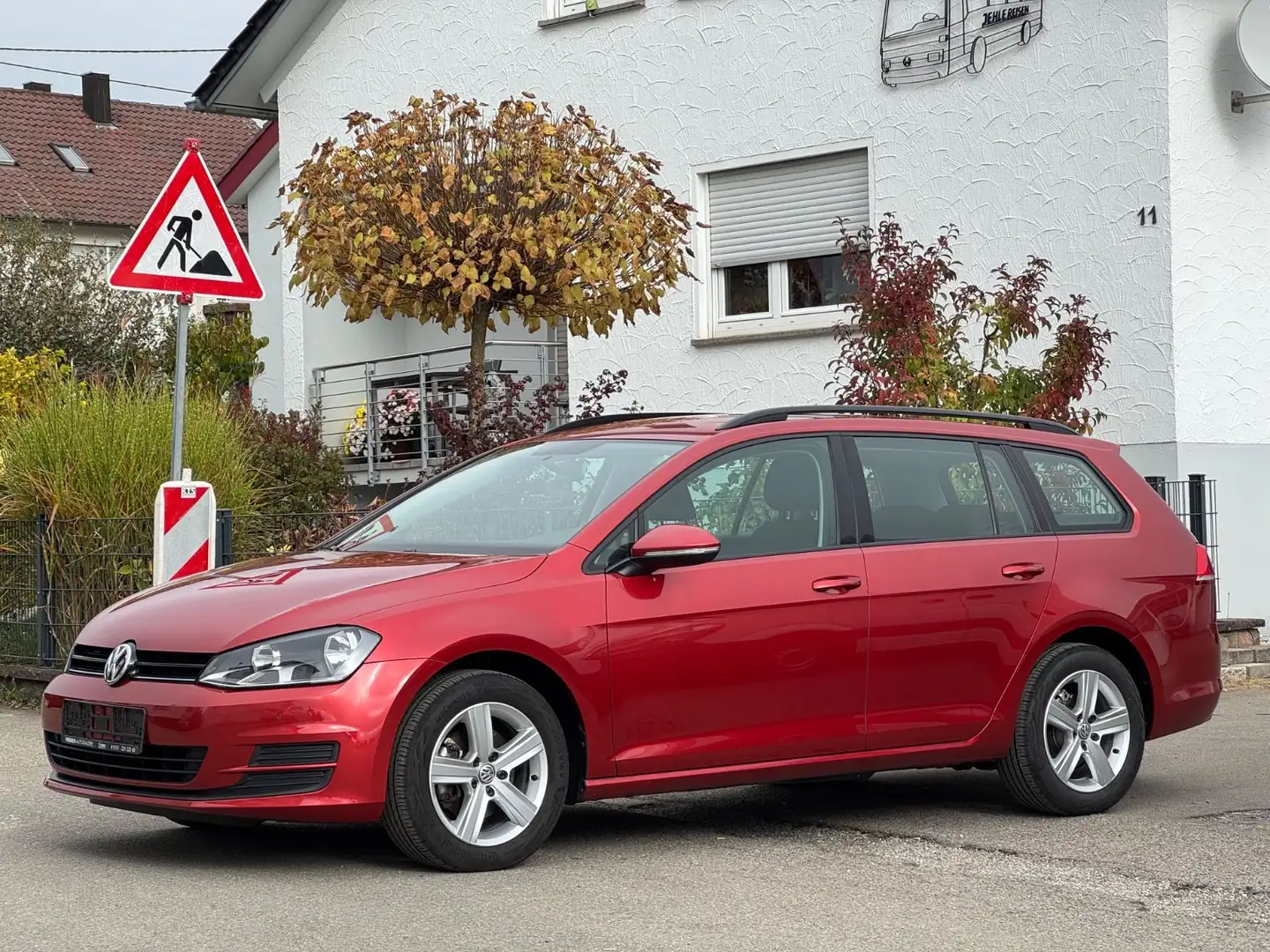 Volkswagen Golf VII Variant Comfortline*AHK*Garan.*Scheckh. Rouge - 1