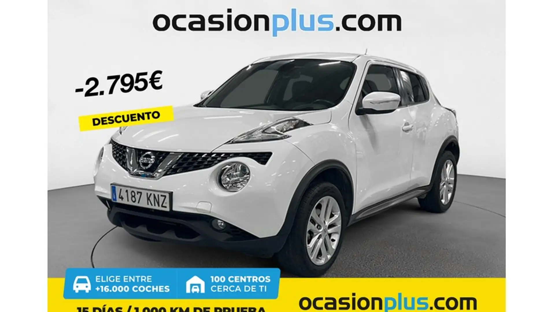 Nissan Juke 1.5dCi N-Connecta 4x2 Blanco - 1