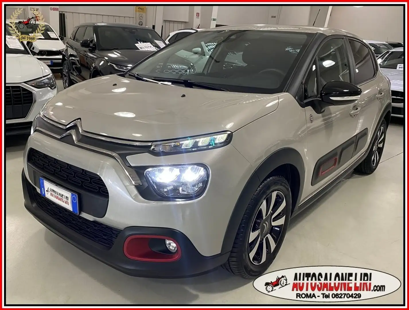 Citroen C3 1.2 puretech 83cv C-Series NEOPATENTATI NAVI/LED Gris - 1