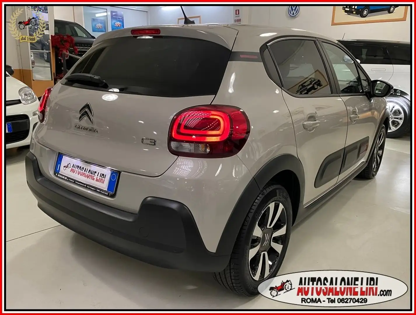 Citroen C3 1.2 puretech 83cv C-Series NEOPATENTATI NAVI/LED Gris - 2