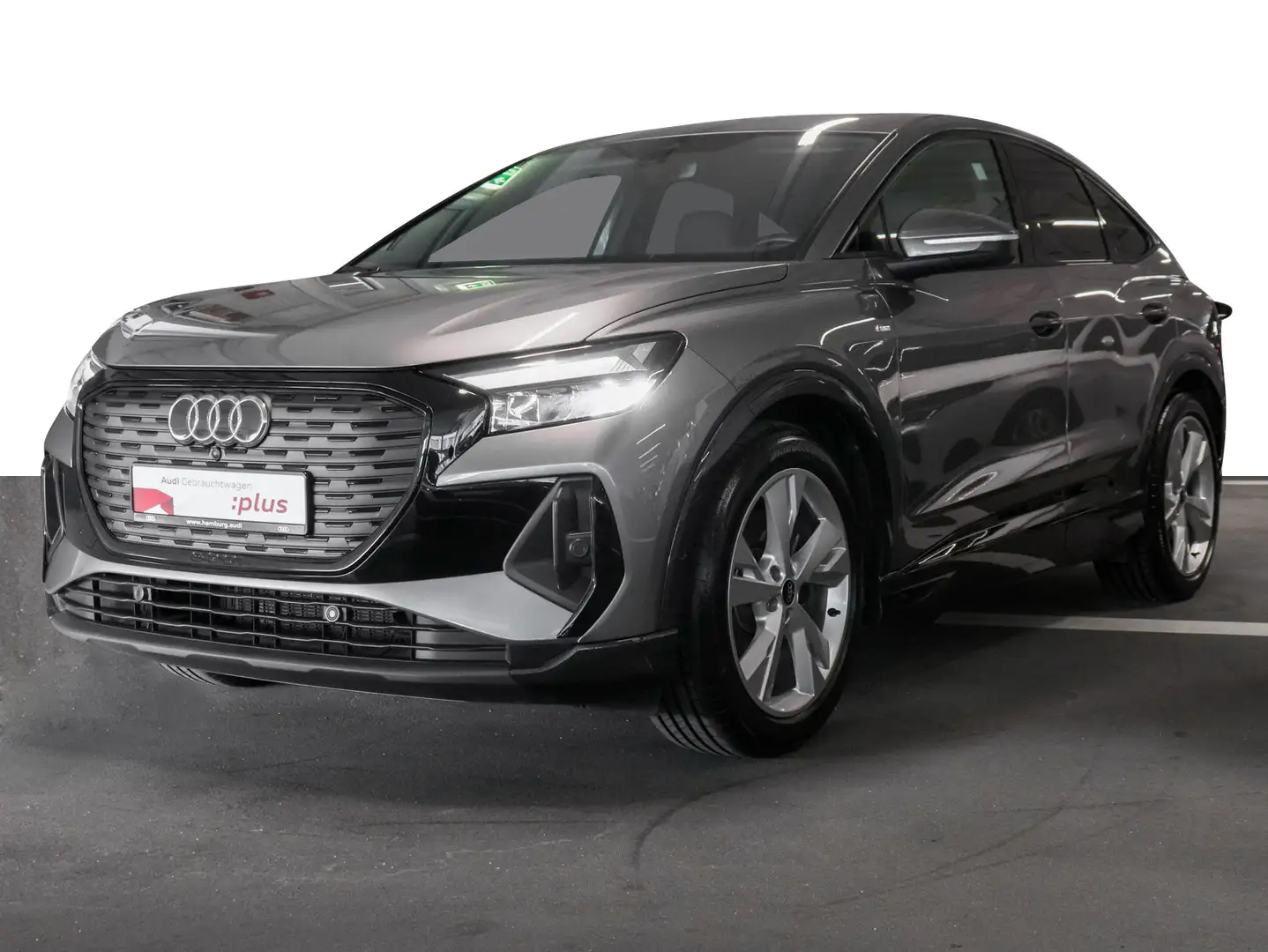 Audi Q4 e-tron Q4 Sportback 40 e-tron S LINE/NAV/ACC/OPTIKPAKET Gris - 2
