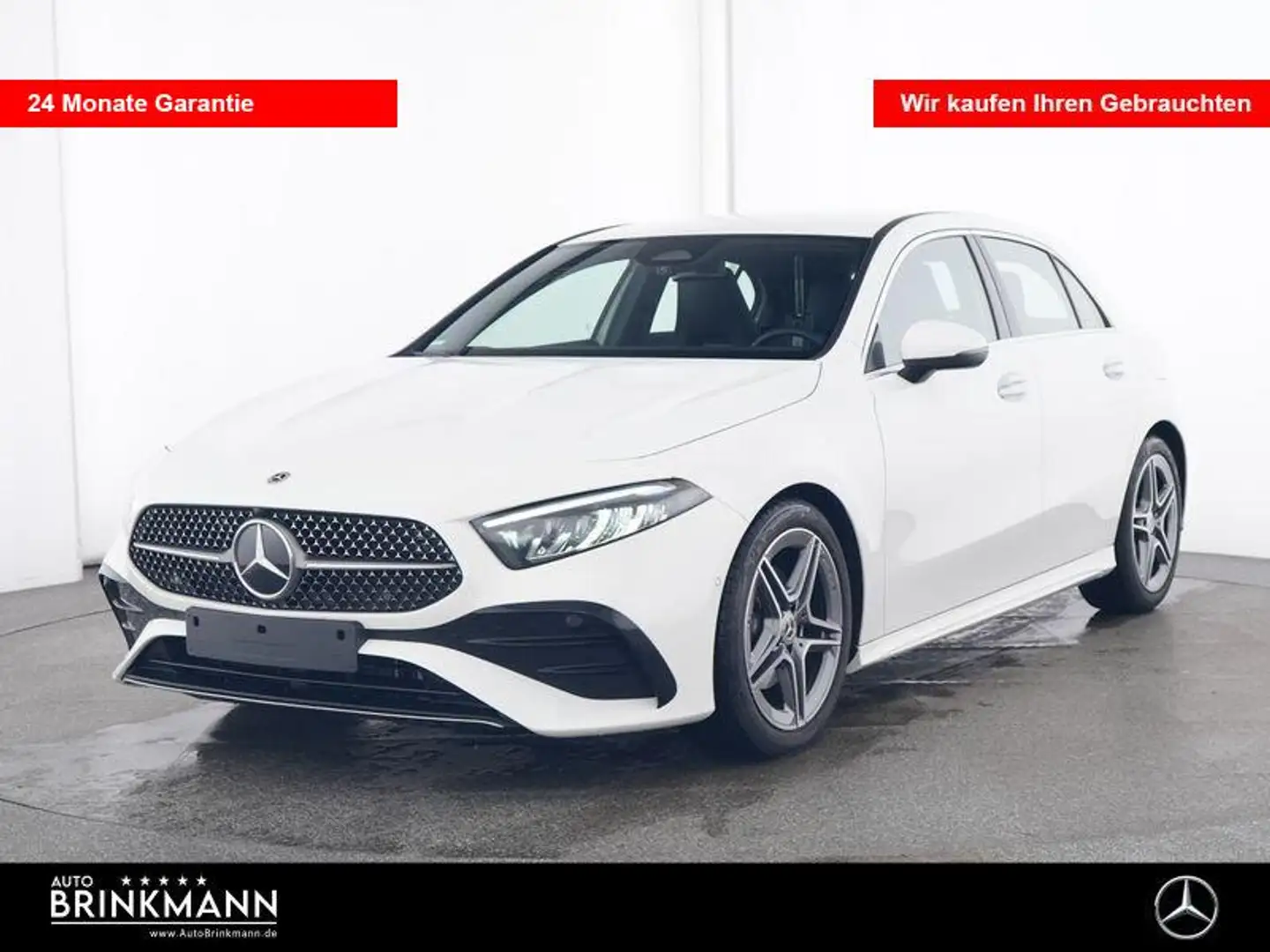 Mercedes-Benz A 180 A 180 AMG-LINE+/LED/KAMERA/WINTER/AMBIENTE SHZ Weiß - 1