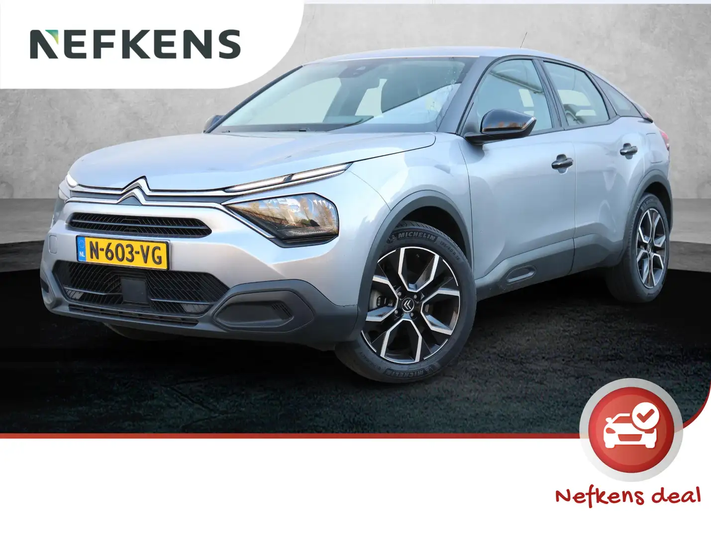 Citroen C4 1.2 100pk Live | Apple Carplay / Android Auto | Li Grijs - 1