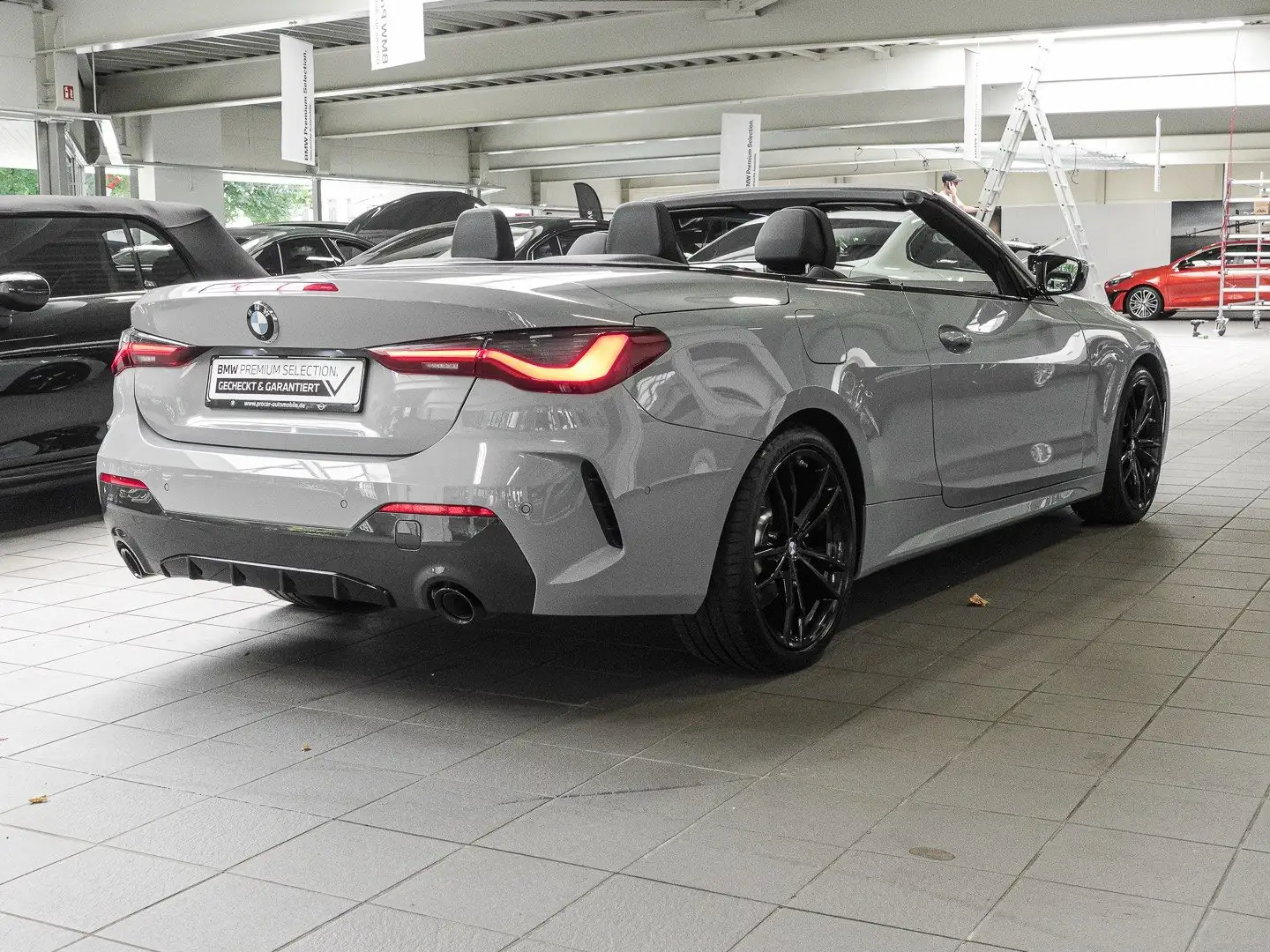 BMW 430 i M Sport ACC RFK NAVI LED H&K Sound DAB Gris - 2