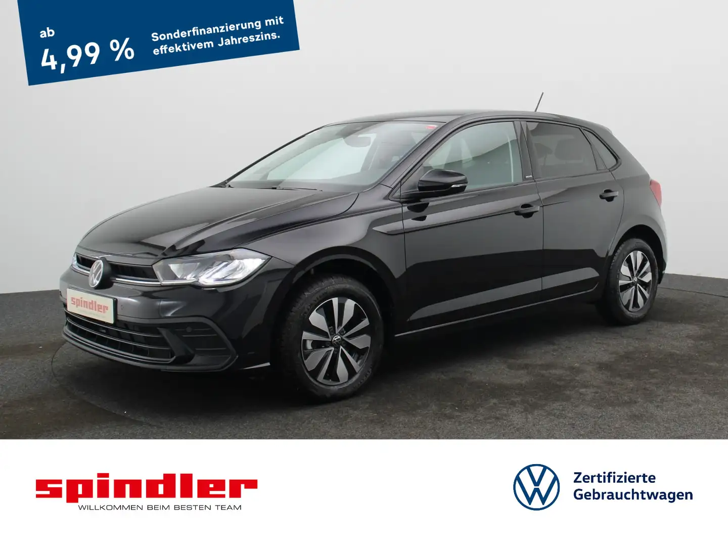 Volkswagen Polo Life 1.0 TSI DSG/ LED, ACC, RFK, AppConnect Schwarz - 1