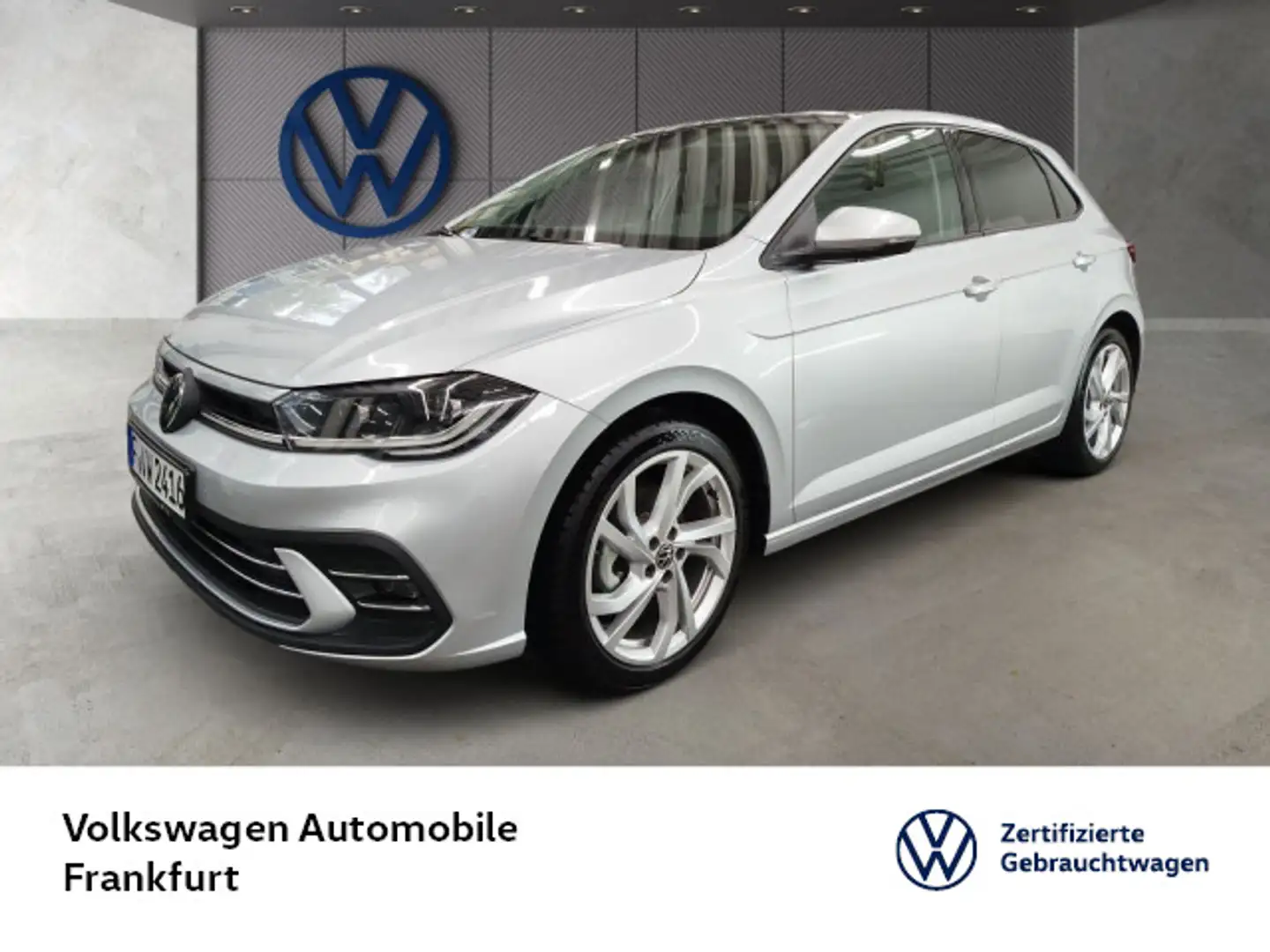 Volkswagen Polo 1.0 TSI Style Navi IQ.Light DAB+ FrontAssis Silber - 1