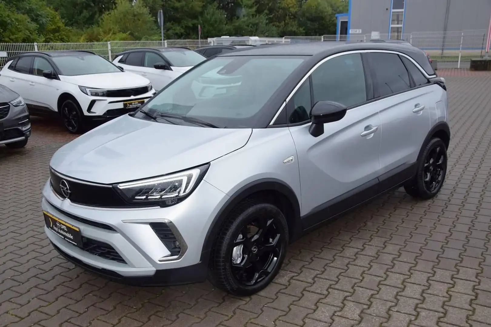 Opel Crossland X Crossland 1.2 Turbo "Elegance", Keyless Go Silber - 2