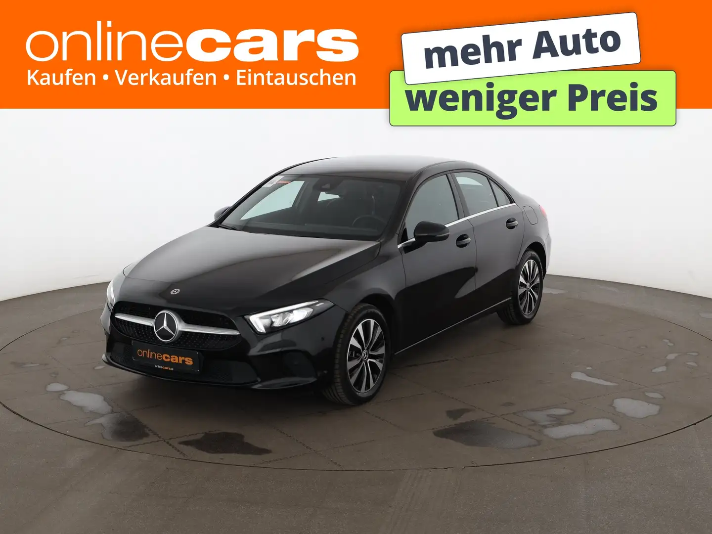Mercedes-Benz A 250 e Style Aut LED DIGITAL-TACHO LEDER NAVI Schwarz - 1