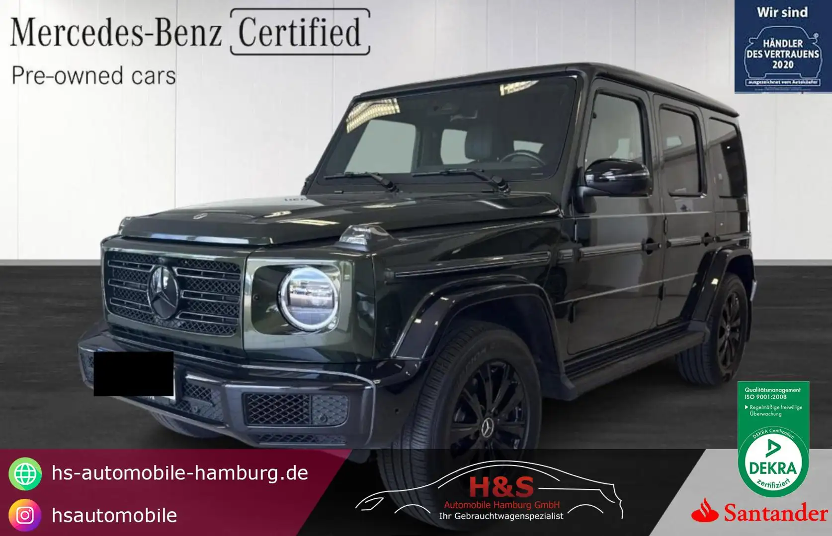 Mercedes-Benz G 400 d 4MATIC *MANUFAKTUR/EXCLUSIVE/360/PANO* Grün - 1