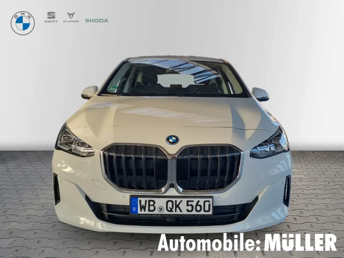 BMW 225 Active Tourer e xDrive Park-Assistent HUD Navi Dig Weiß - 2