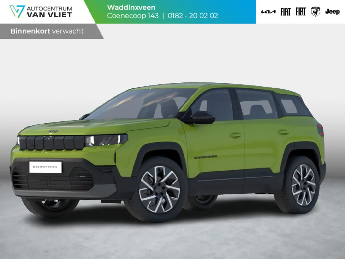 Jeep Compass Altitude 74 kWh Vert - 1