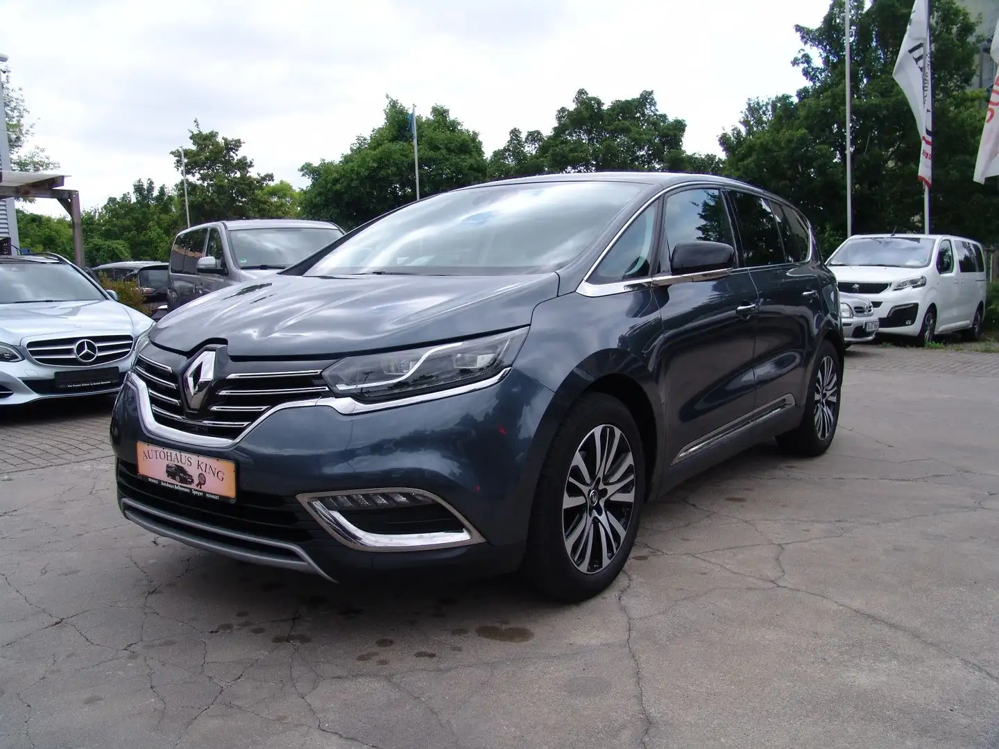 Renault Espace V Intens-PANO/NAVI/AUT/7Si/T-Leder Grau - 2