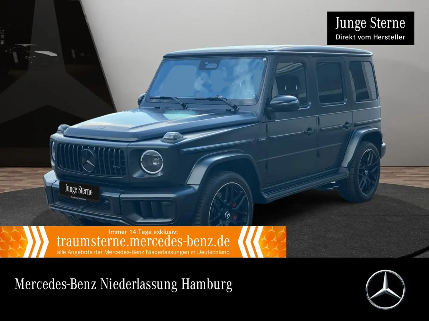Mercedes-Benz G 63 AMG Burmester 3D Driversp Perf-Pack Fondent Schwarz - 1