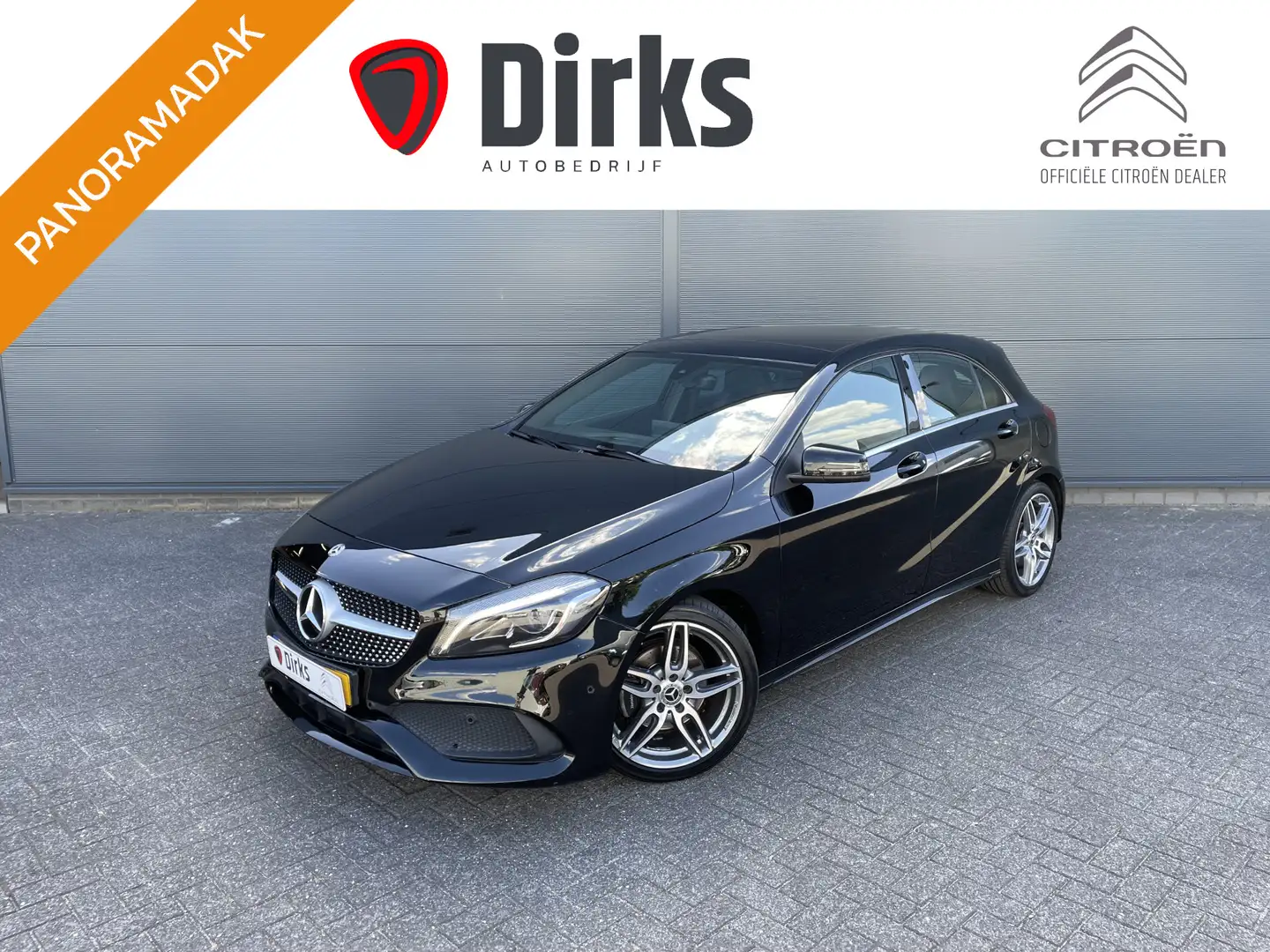 Mercedes-Benz A 160 Ambition (Elektrisch Schuifdak - LED koplampen - A Zwart - 1