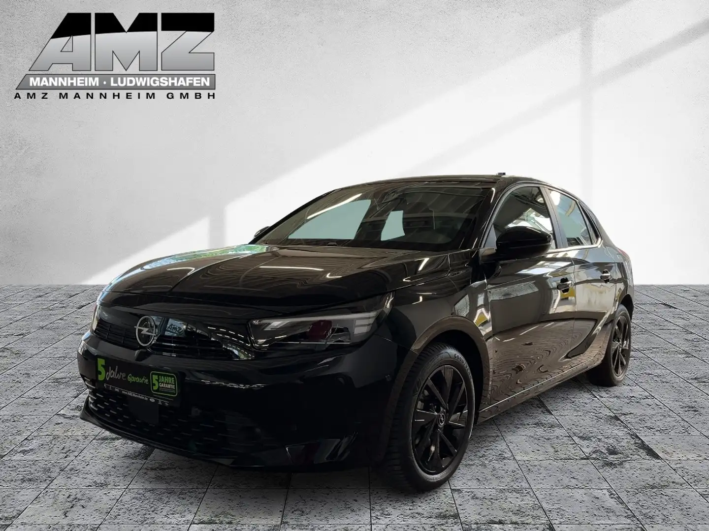Opel Corsa F 1.2 SpurW LM KAM PDC SpurH Zwart - 2