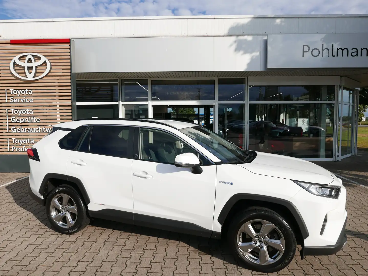 Toyota RAV 4 Hybrid 4x2 Team Deutschland LED*ACC*DAB Blanc - 1