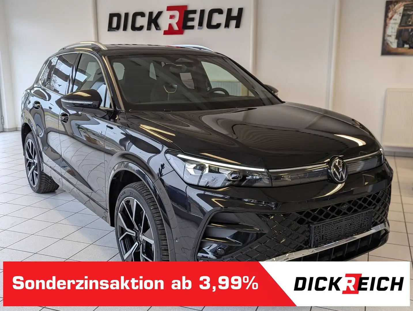 Volkswagen Tiguan 2.0TDI R-Line 4M Pano H/K AHK Matrix 20" Negro - 1