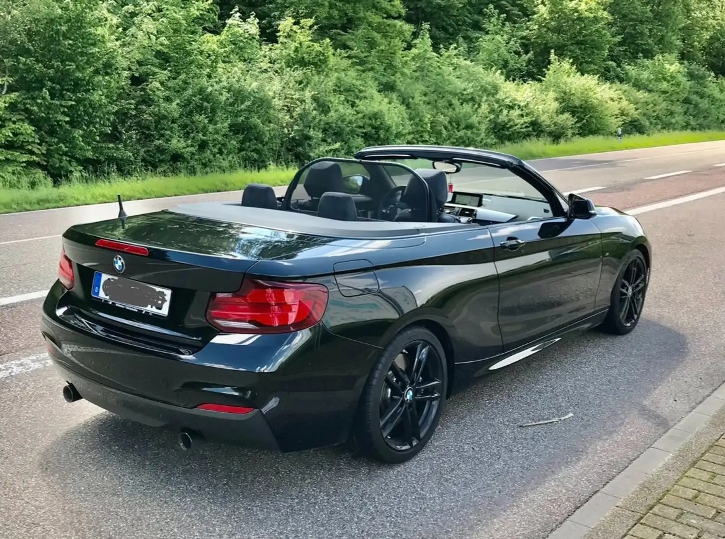 BMW 240 M240i Cabrio Aut. Negro - 2