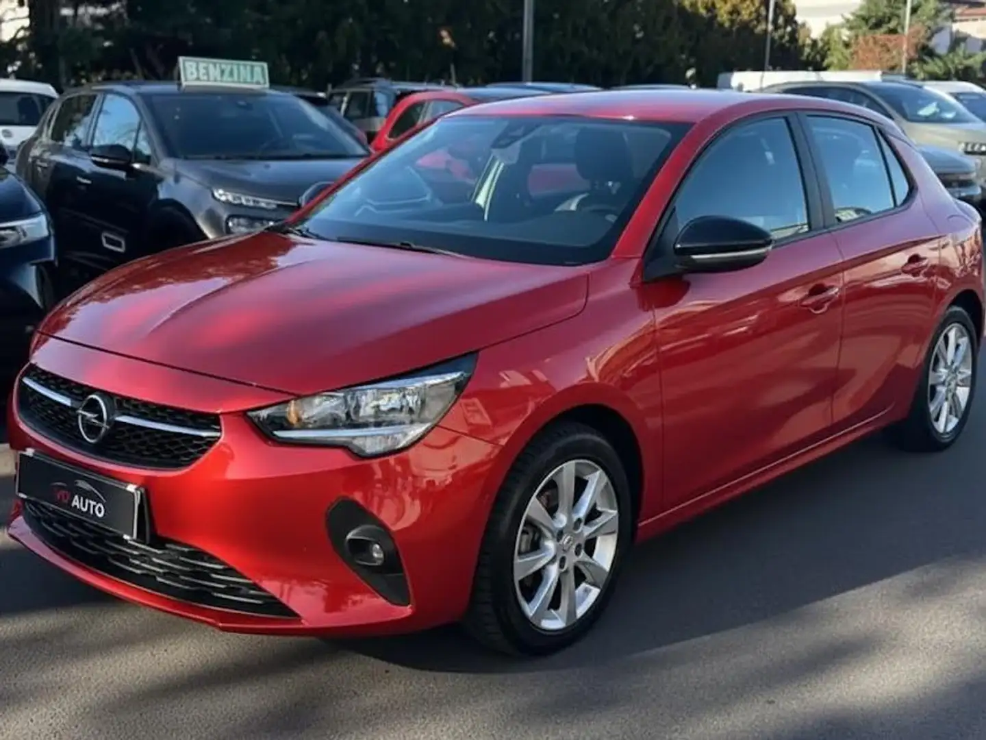 Opel Corsa 1.2 Edition 75cv NEOPATENTATI / PROMO FIN Rouge - 1
