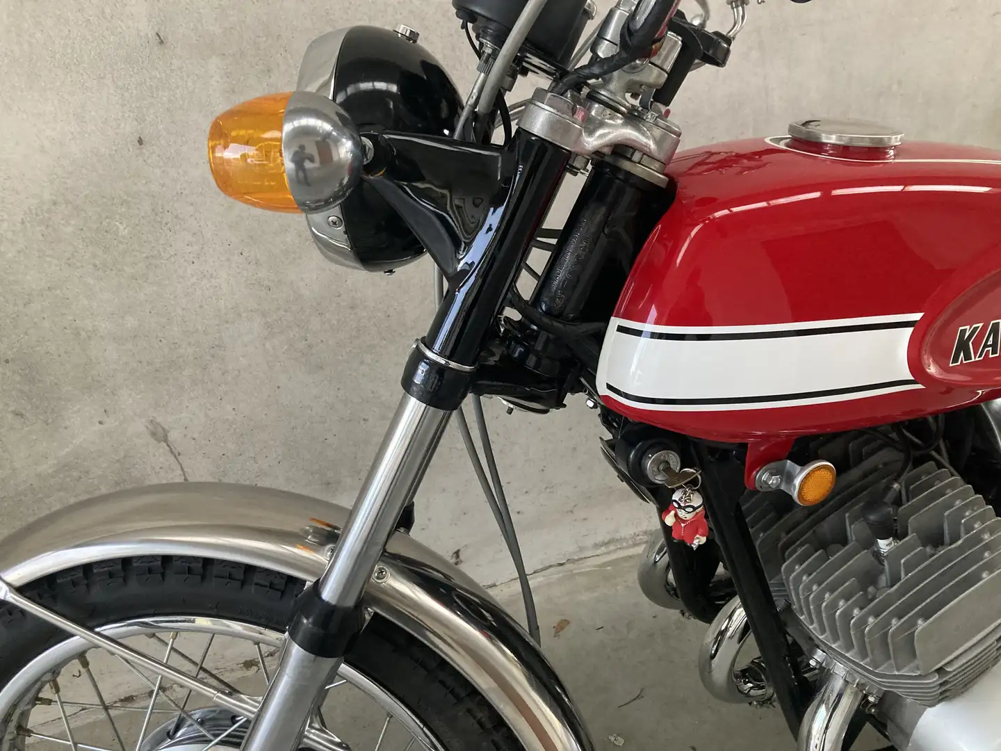 Kawasaki 500 H1 prima serie Roşu - 2