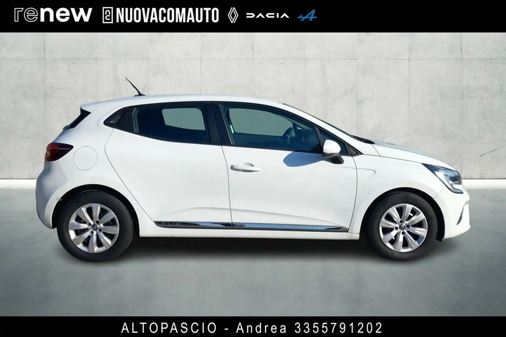 Renault Clio 1.5 blue dci Zen 85cv Blanc - 2
