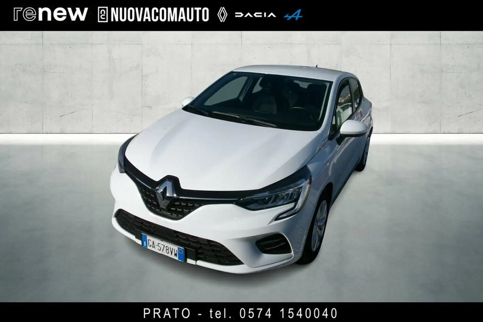 Renault Clio 1.5 blue dci Zen 85cv Bianco - 1