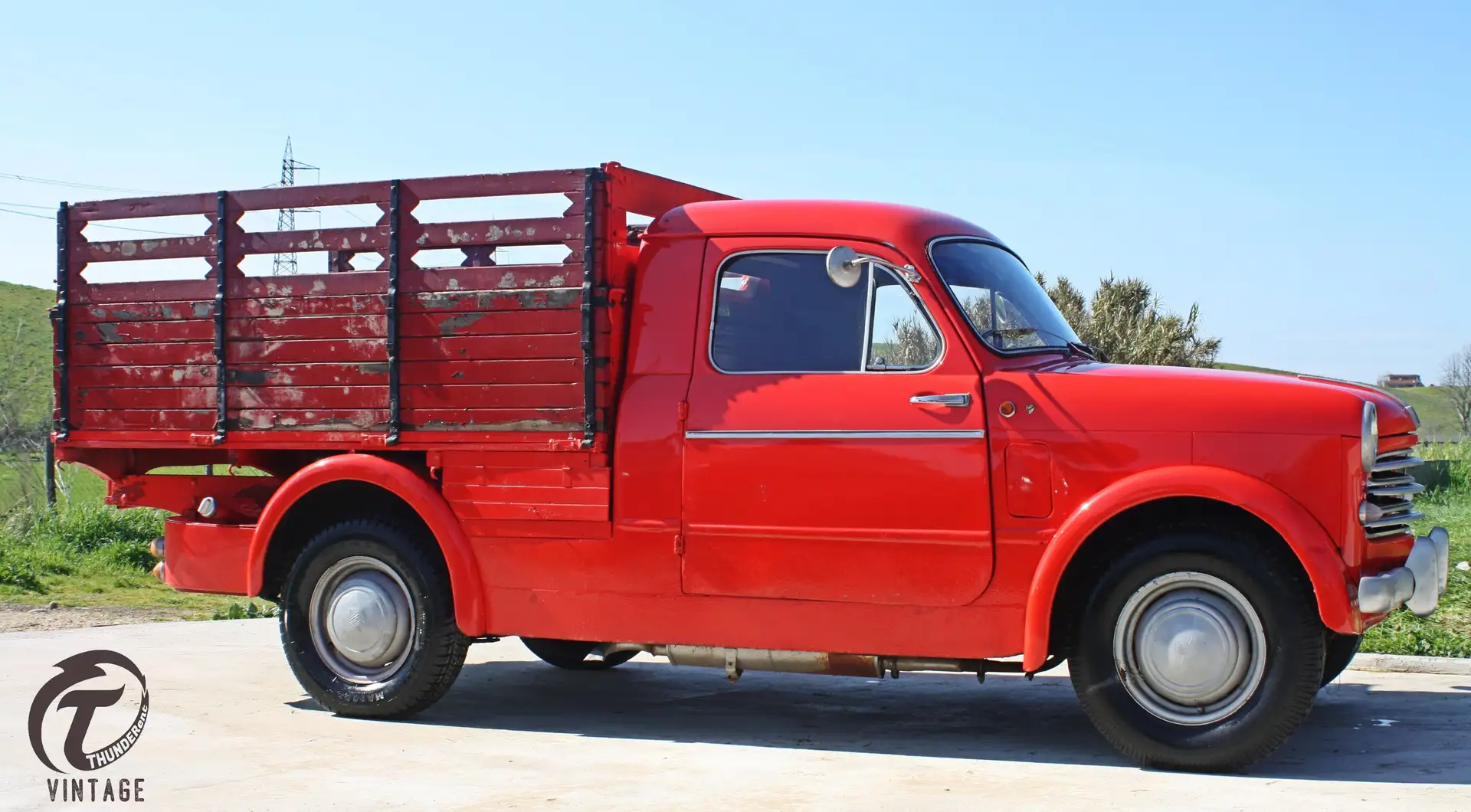 Fiat 1100 103 INDUSTRIALE (VVF) Roşu - 2