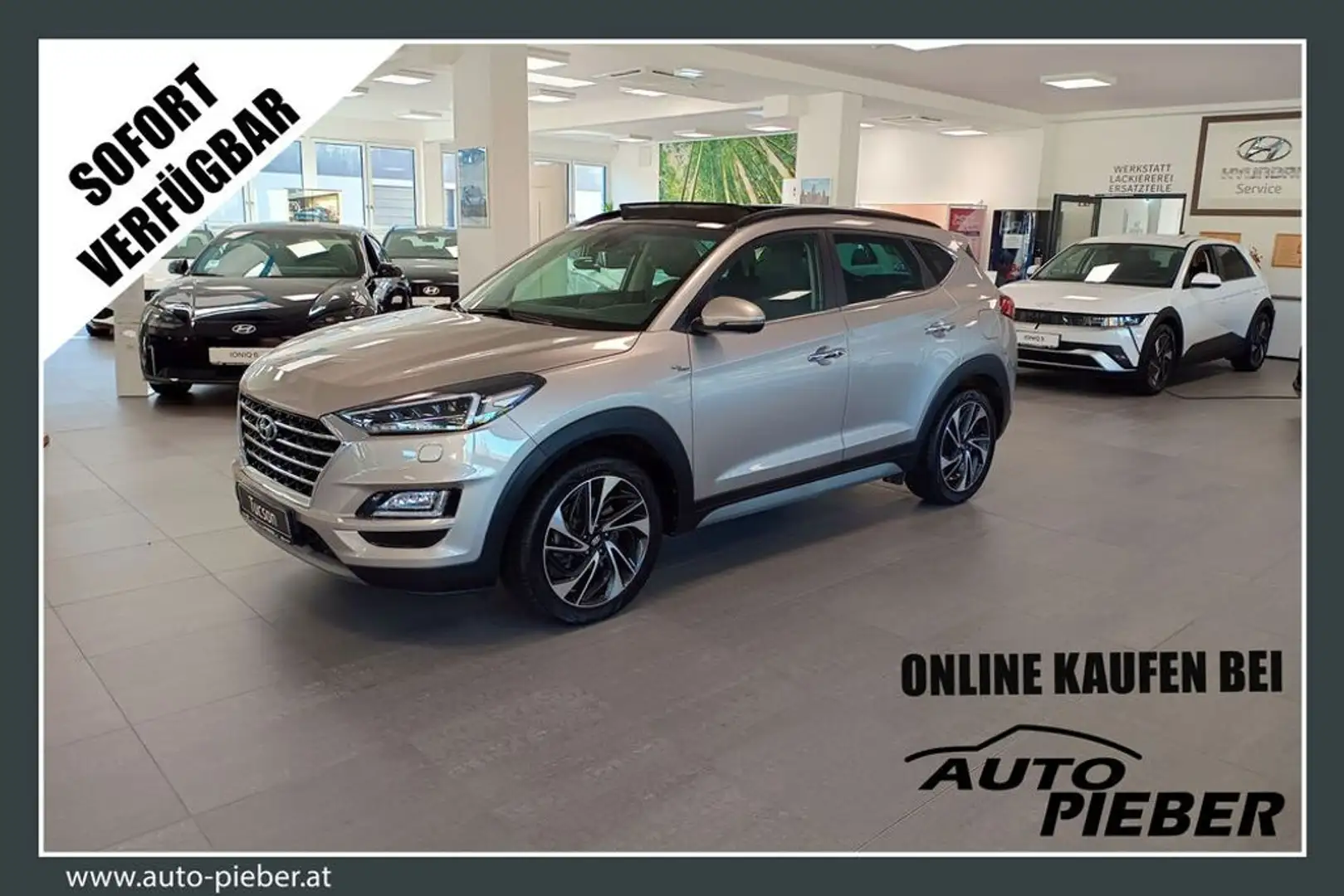 Hyundai TUCSON LEVEL 6 1,6 CRDI DCT 4WD *AHK*Pano*LED* Blanc - 1