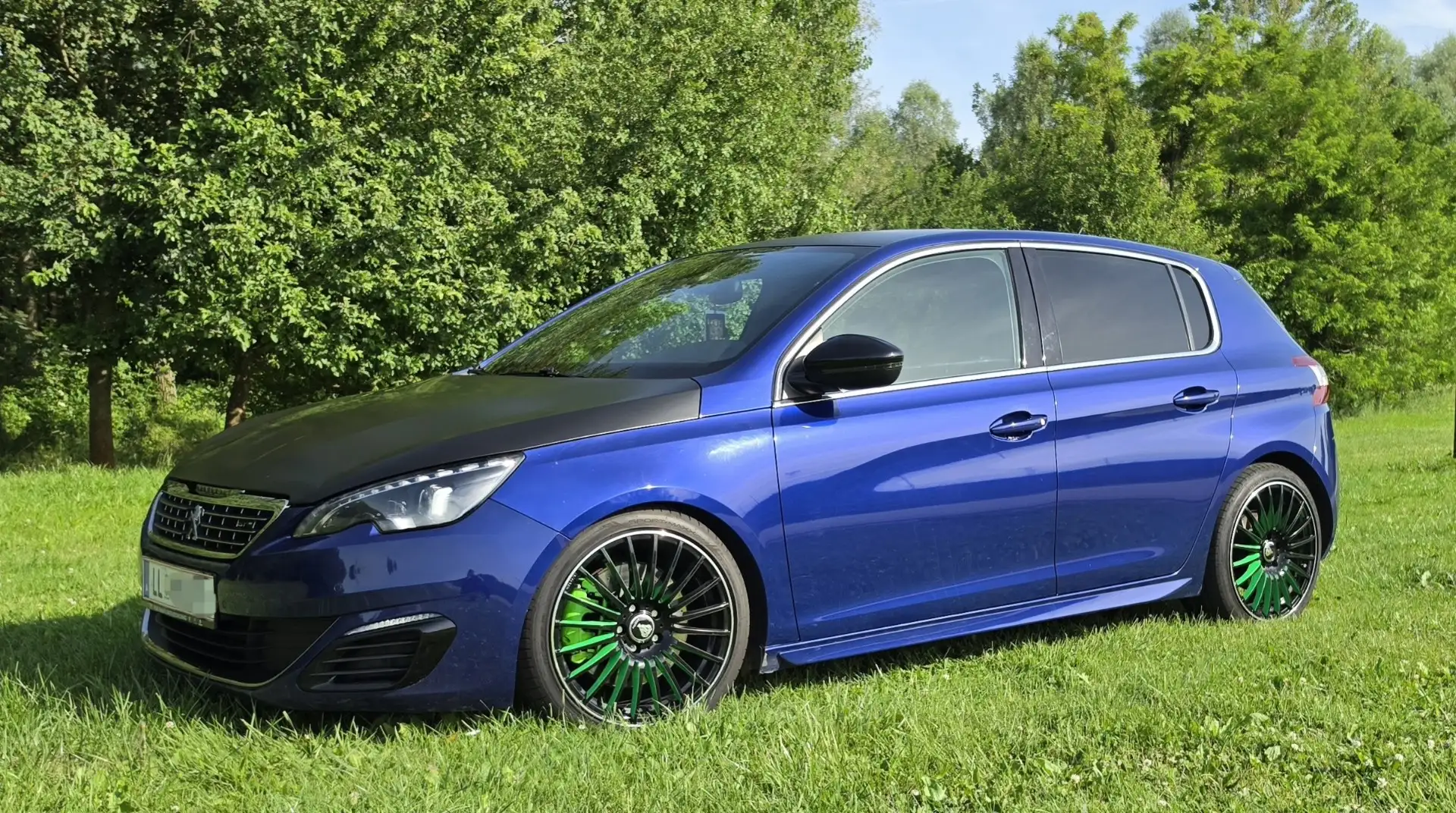 Peugeot 308 THP 205 GT Blau - 2