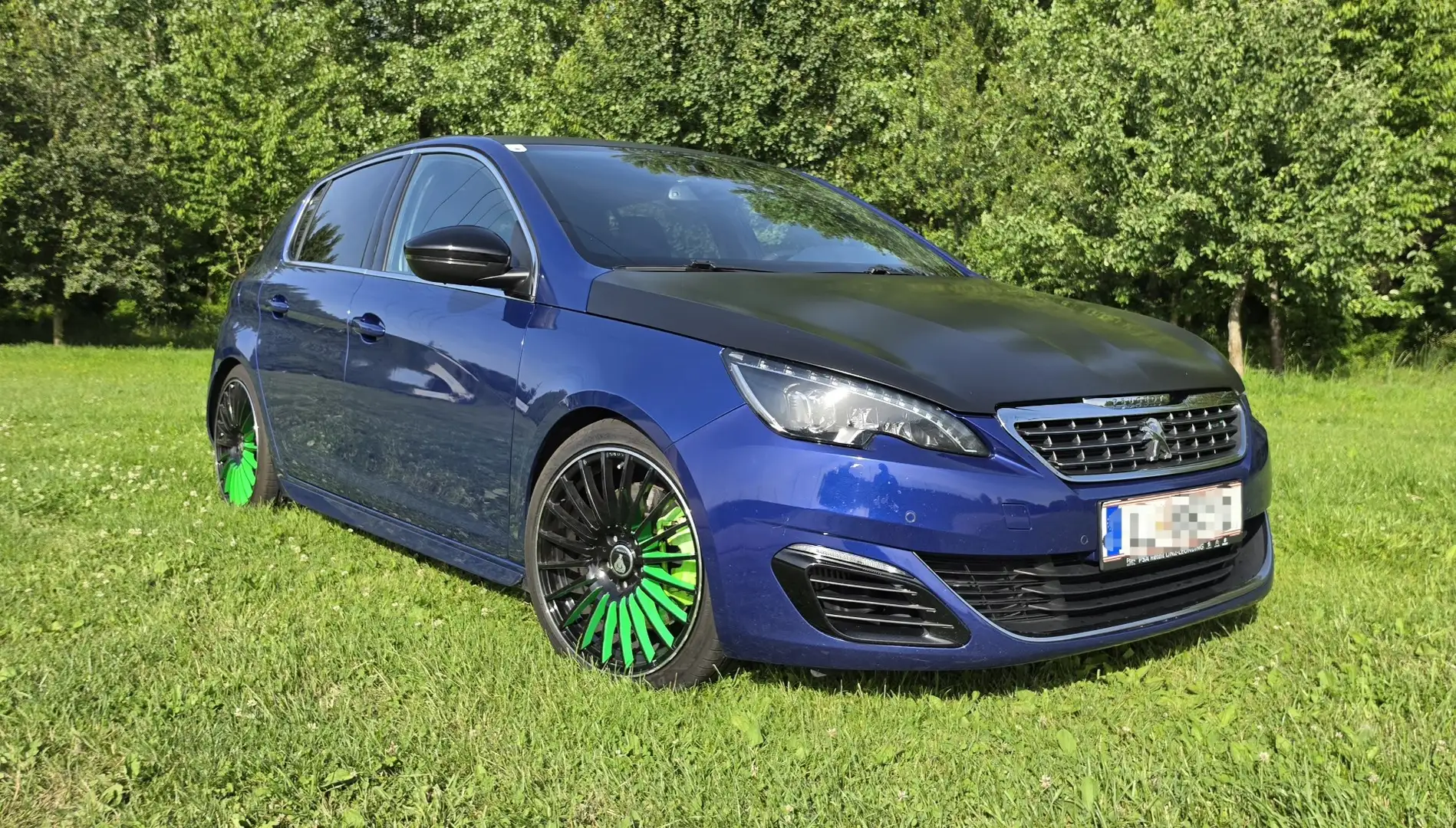 Peugeot 308 THP 205 GT Blau - 1