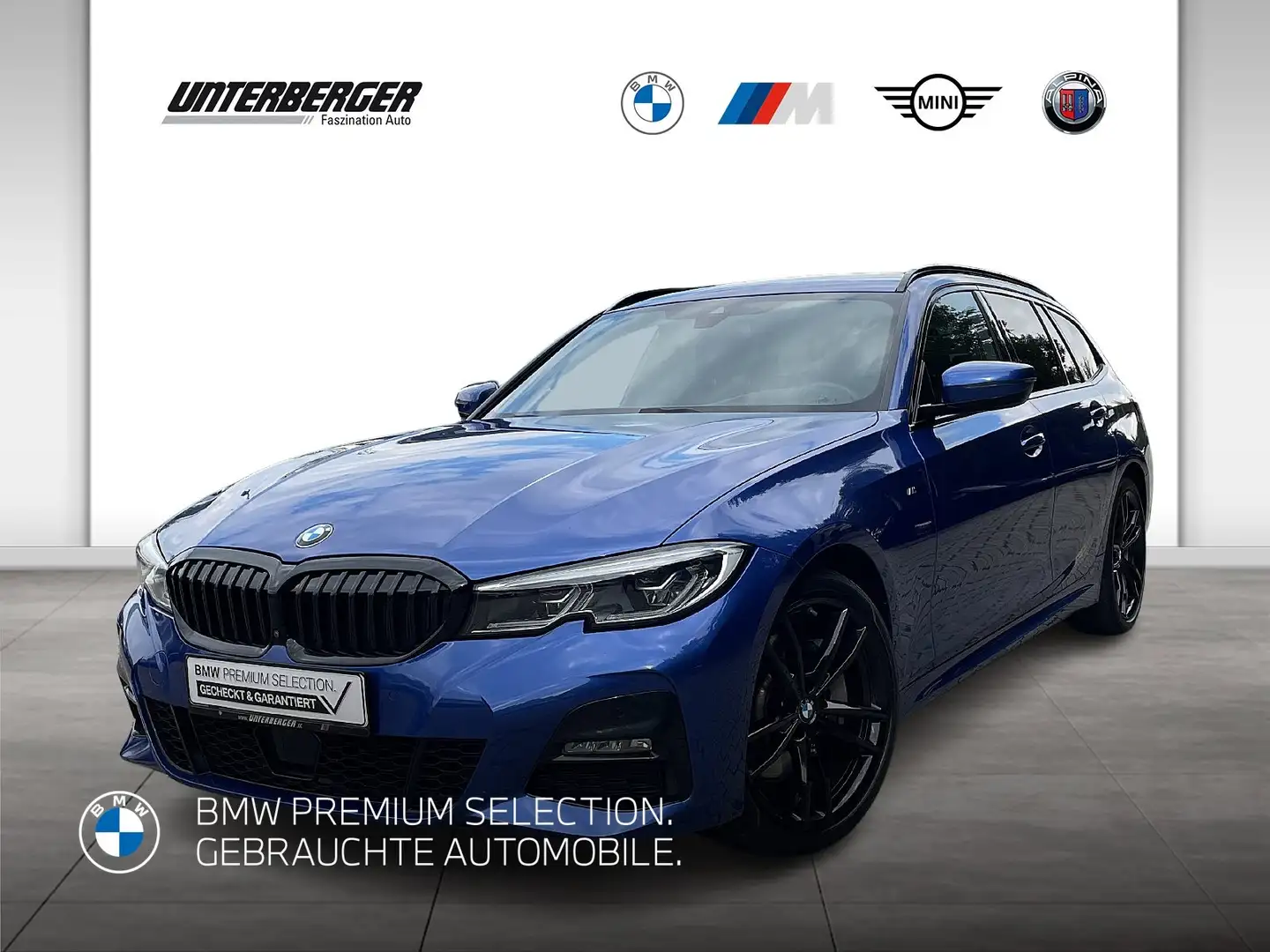 BMW 330 d xDrive M Sportpaket-Head Up-Aktive Geschwindigke Blau - 1