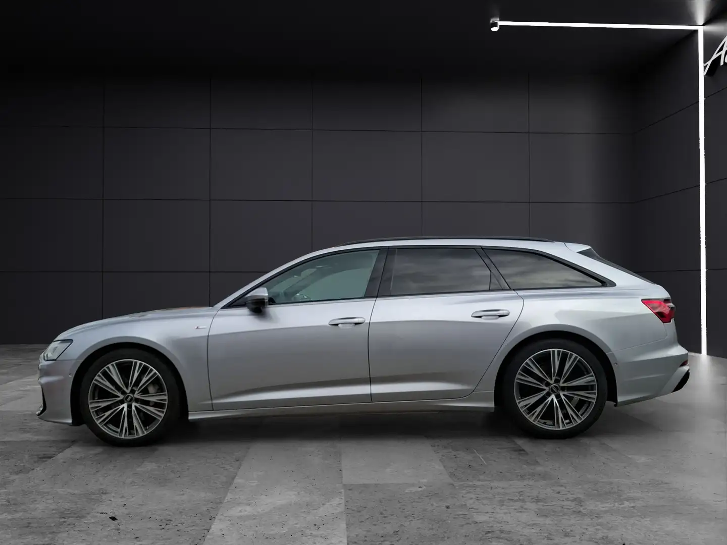 Audi A6 Avant 55 TFSI sport quattro S-tronic S-Line Mat... Silber - 2