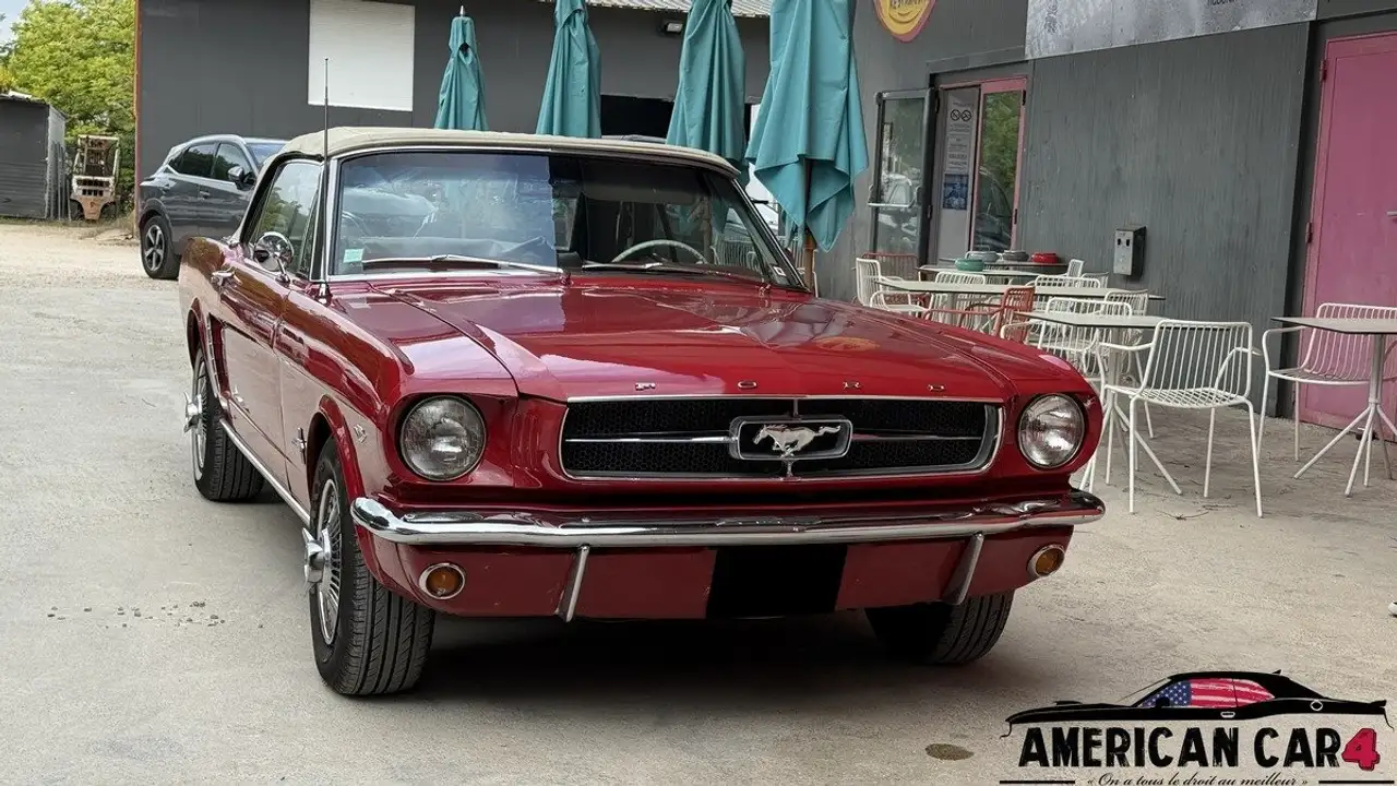 Ford Mustang 289ci V8 Cabriolet - Excellent état - Expertise, foto 3