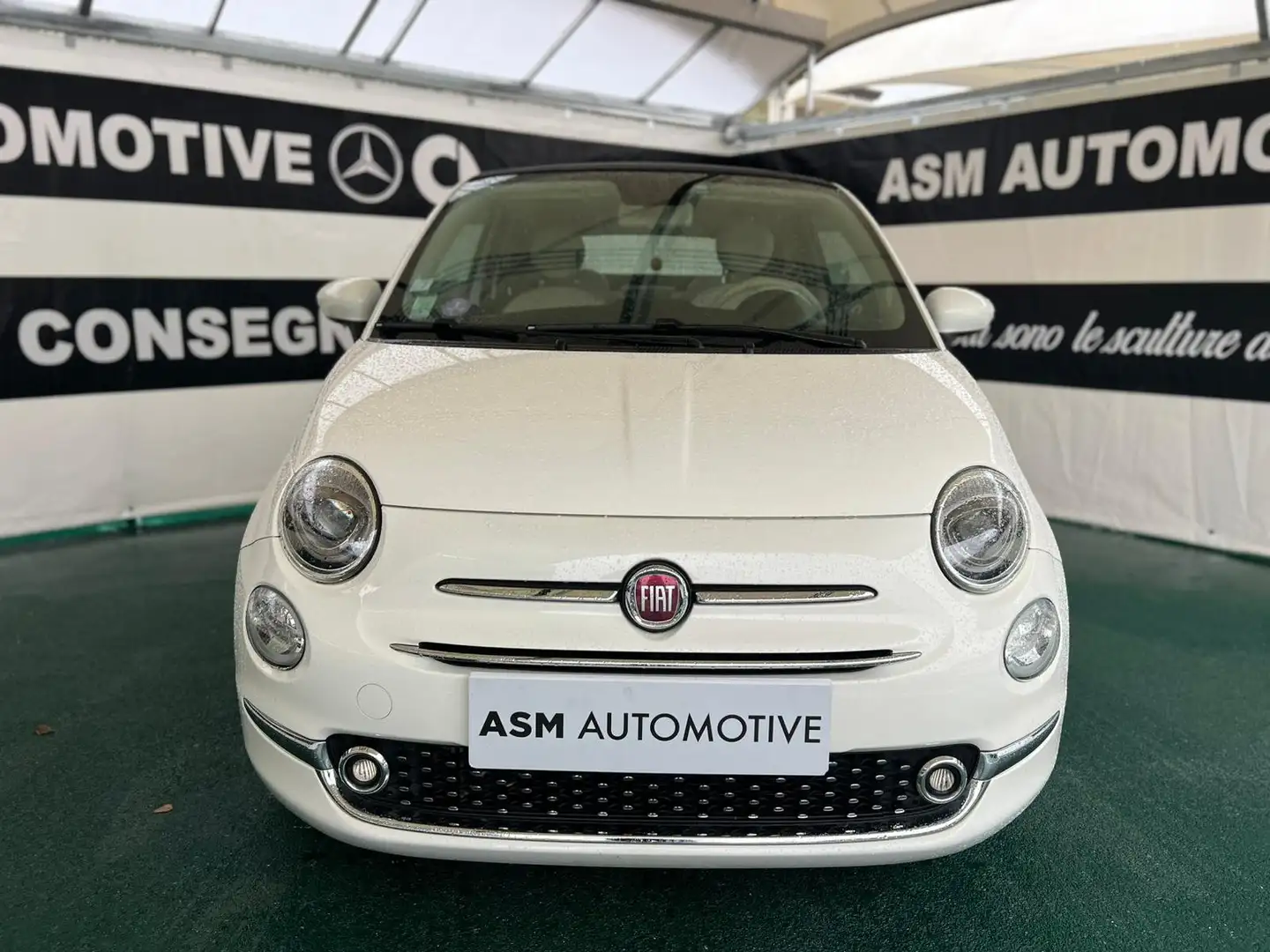 Fiat 500 0.9 TwinAir Turbo 85 CV Lounge Blanc - 2