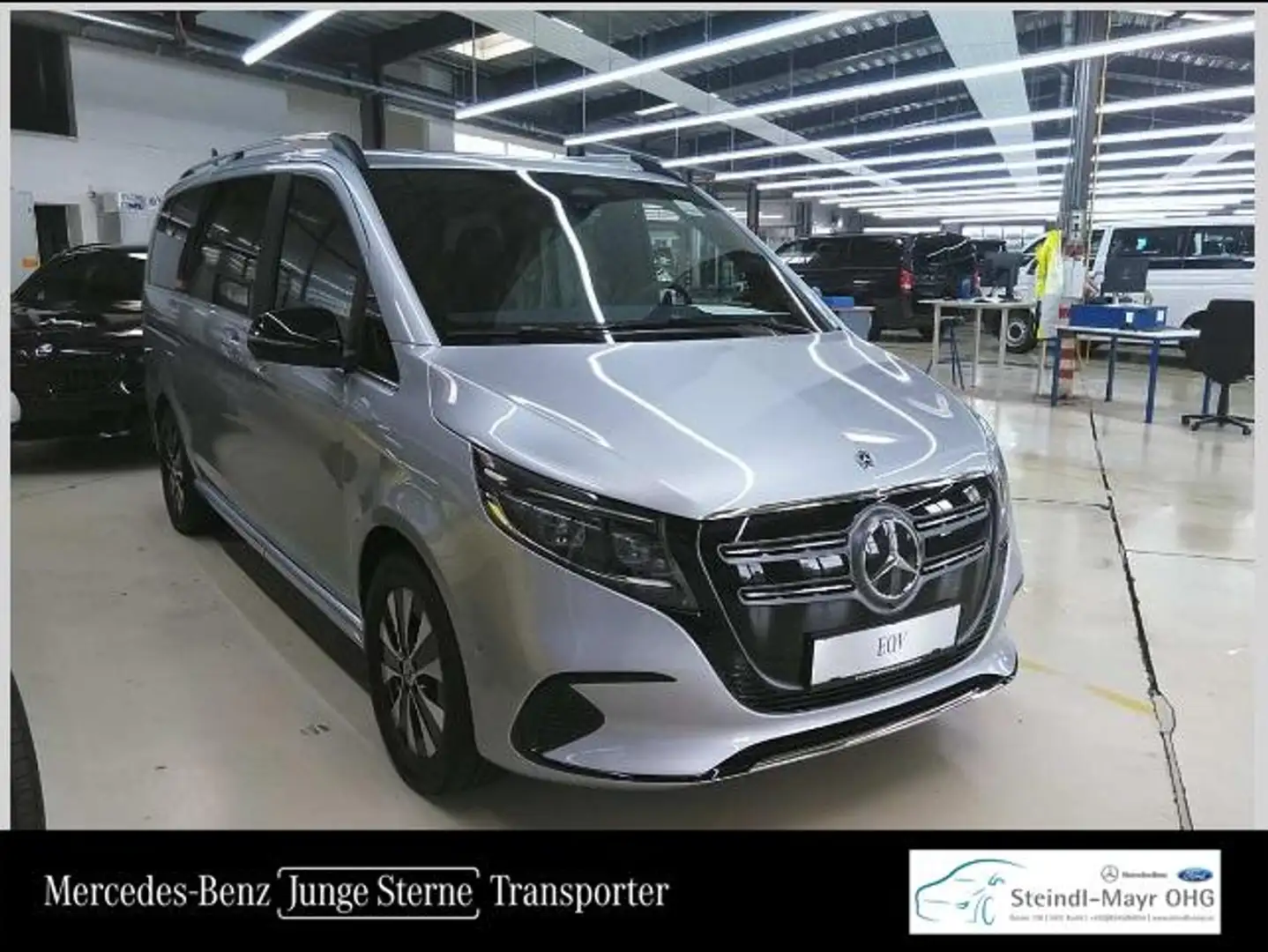 Mercedes-Benz EQV 300 AVANTGARDE Lang LED Sitzklima Shz Klima Silber - 1