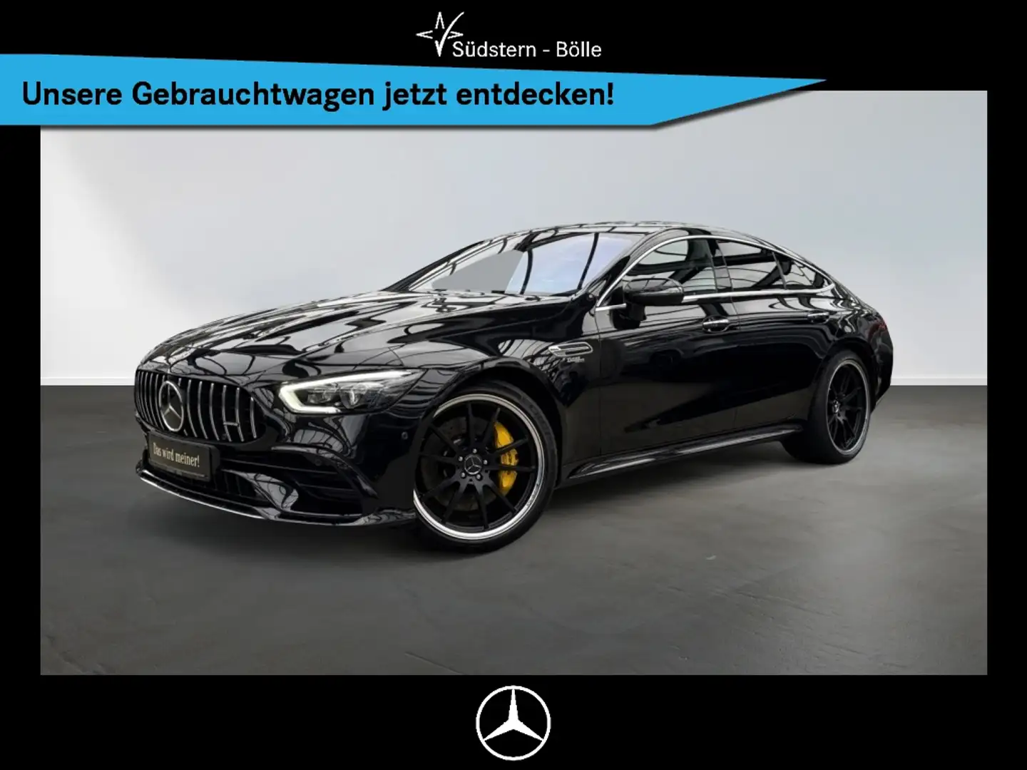 Mercedes-Benz AMG GT 53 4M+ DISTRO+BURMESTER+STANDHZG+GSD+NAVI Schwarz - 1