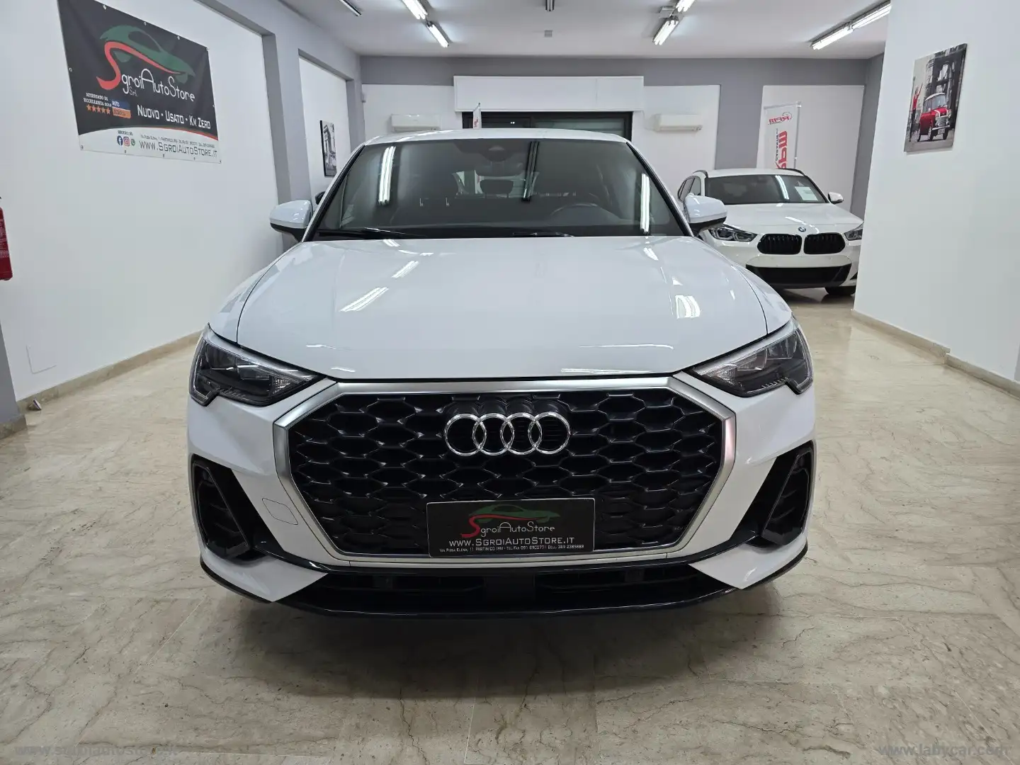 Audi Q3 SPB 35 TDI S tronic S line edition Blanc - 2