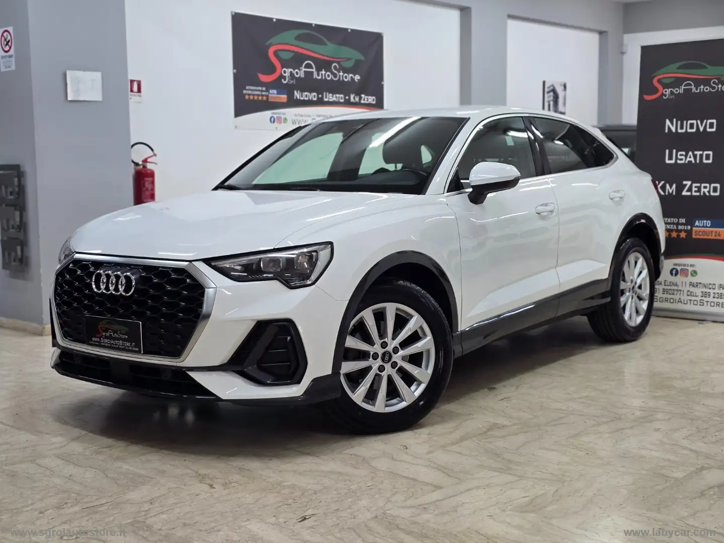 Audi Q3 SPB 35 TDI S tronic S line edition Bianco - 1