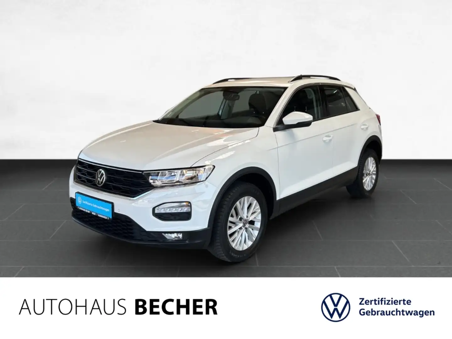 Volkswagen T-Roc 1.0 TSI 6-Gang /PDC/Klima/Bluetooth/DAB+ Weiß - 1