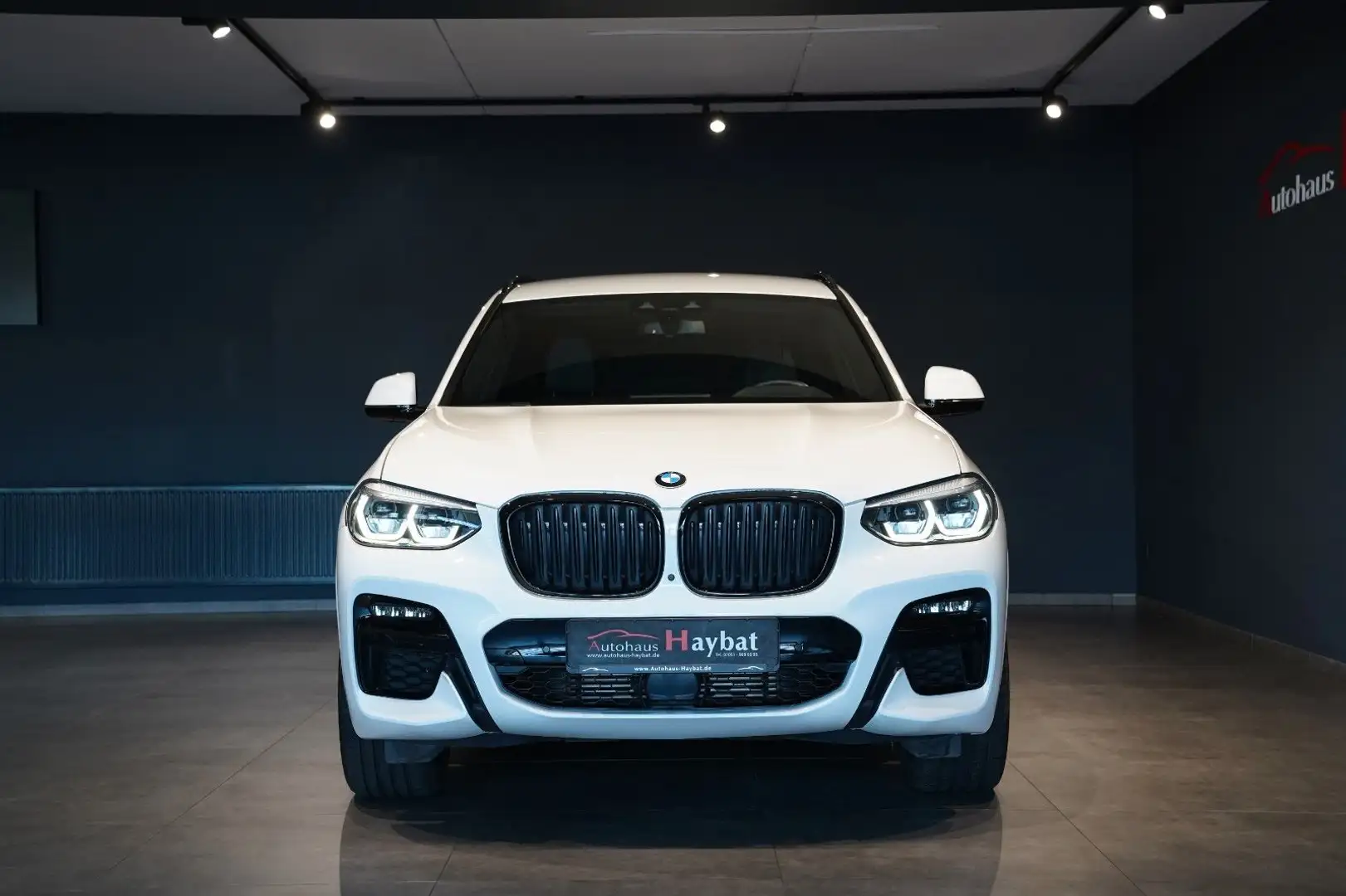 BMW X3 M d LCProf-LED-360-HuD-ACC-StanHzg Weiß - 2