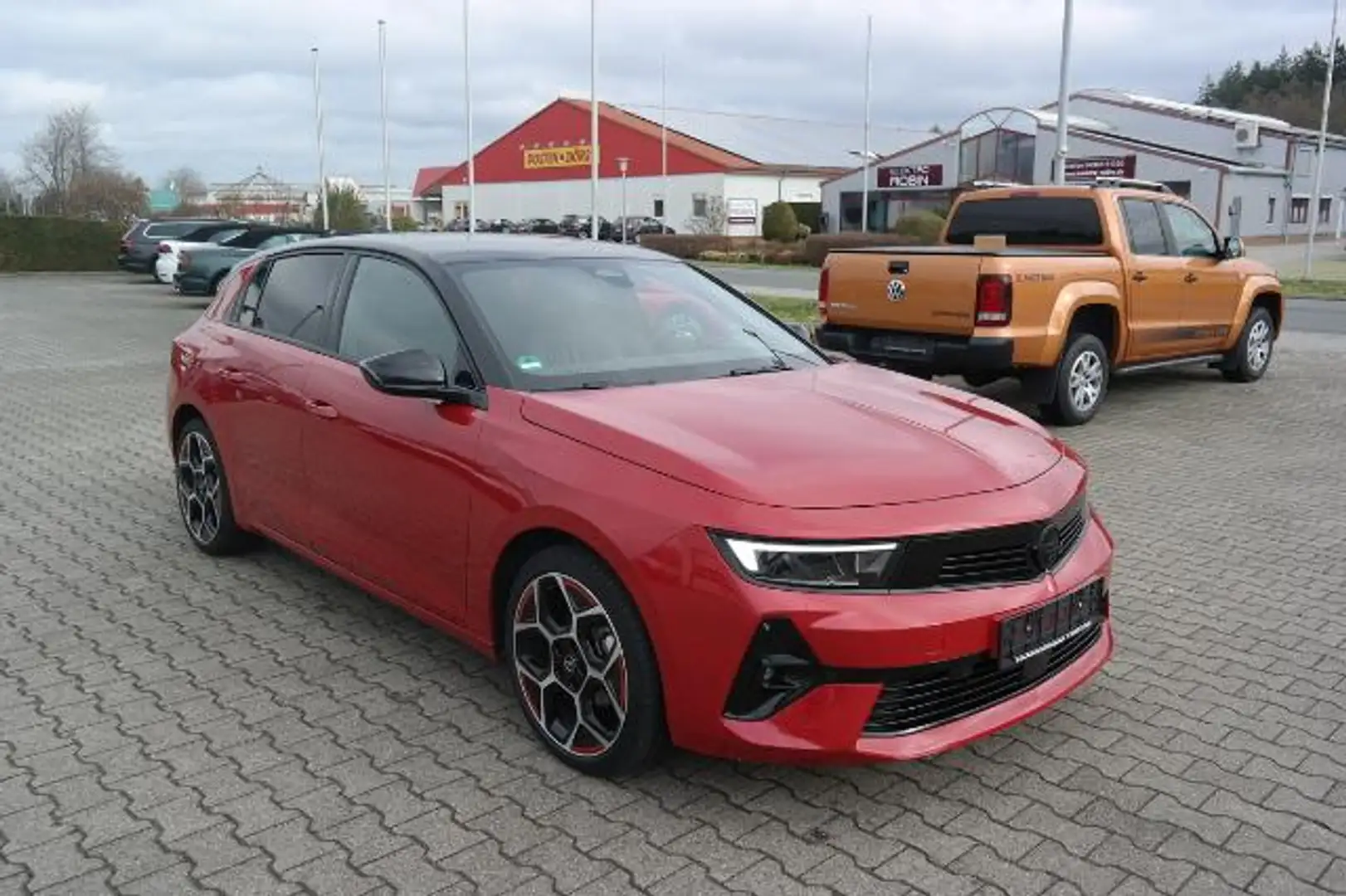 Opel Astra 1.2 Turbo GS-Line (EURO 6d) Rouge - 2