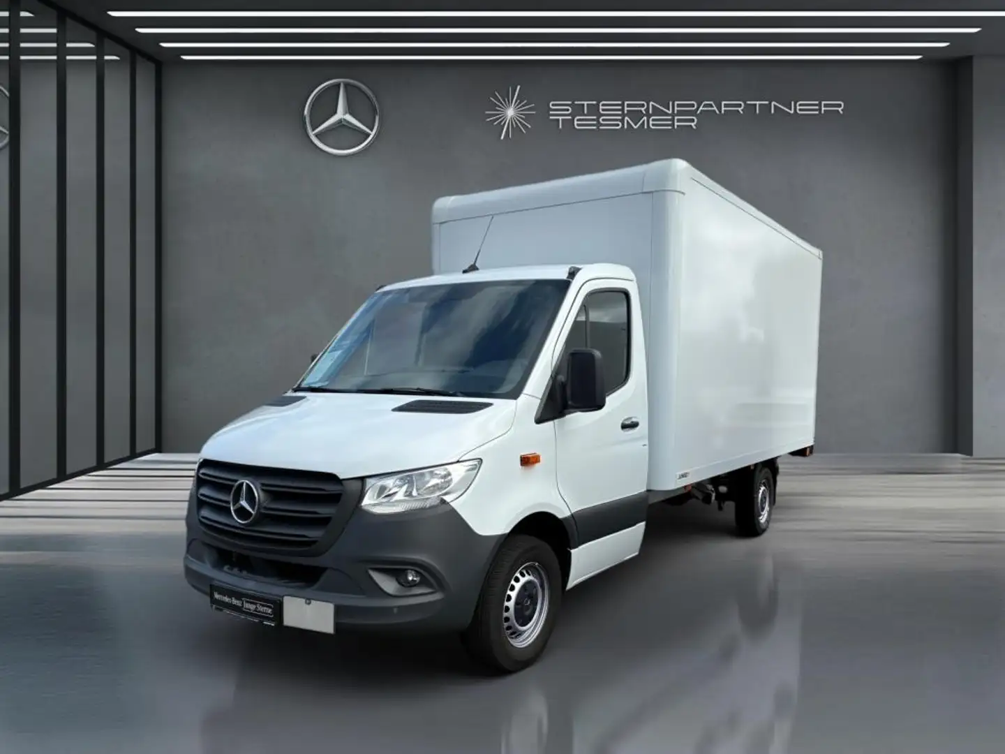 Mercedes-Benz Sprinter 317 Koffer LADEBOARDWAND+MBUX+KLIMA Blanc - 1