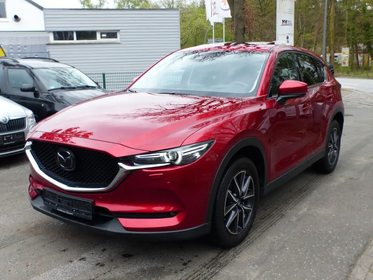Mazda CX-5 Sports-Line AWD HeadUp SDach BOSE Kamera Rojo - 1