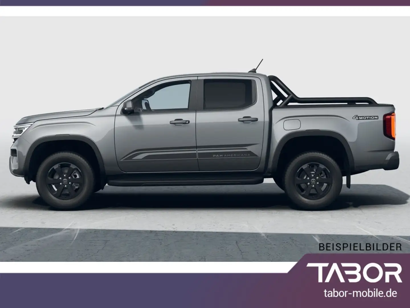 Volkswagen Amarok 3.0 TDI 241 AT 4M PanAm Matrix Nav 360° Grau - 2